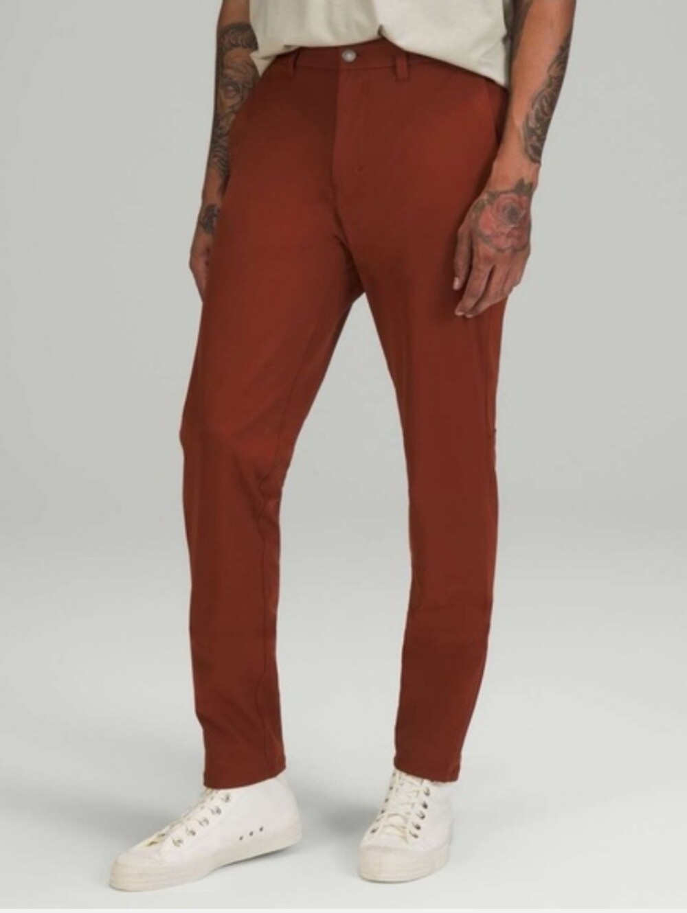 Lululemon Commission Slim-Fit Pant Warpstreme Date Brown Size 30